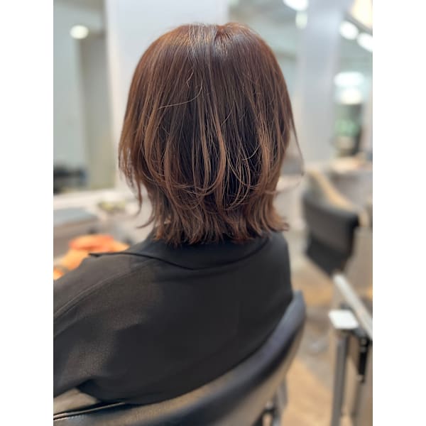 カット＋酸性デジタルパーマ＋オージュアorTOKIO＋マイクロバブル