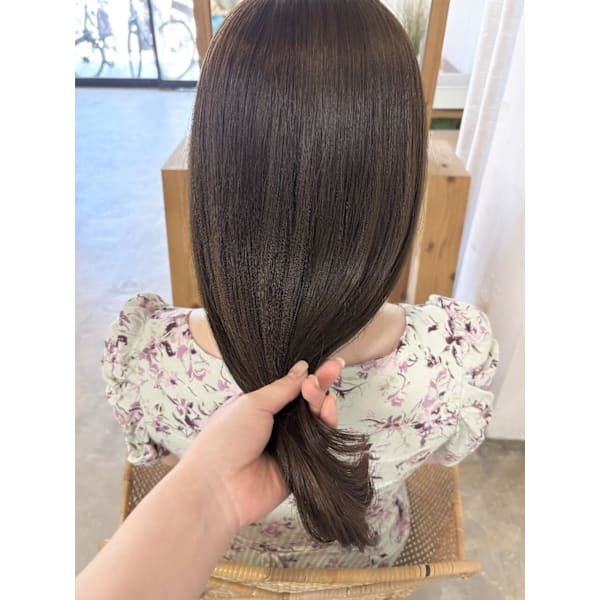 【ダメージ集中補修メニュー】カット+カラー+髪質改善TR+集中ホームケア付き