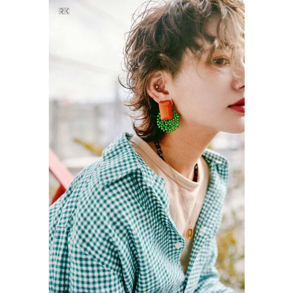 【頭皮、髪の毛を労わる】カット＋抗酸化REZOカラー＋ヘッドスパ ￥10,980