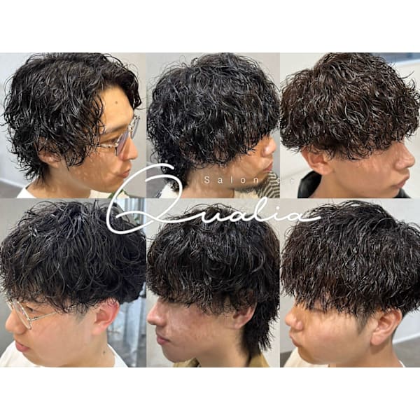 メンズ限定★カット+デザインパーマ+1stepトリートメント