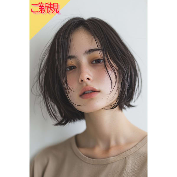 リタッチカラー+フローディア2stepトリートメント