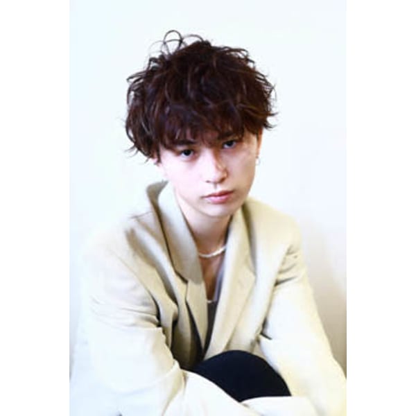 【男性人気No.3】カット＋カラー＋眉カット＋リペアトリートメント