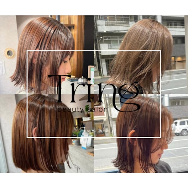 新木限定【11月限定ヘッドスパ無料】カット+カラー+3stepTr+ヘッドスパ