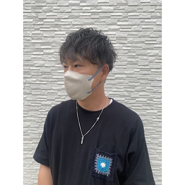 カット+炭酸シャンプー