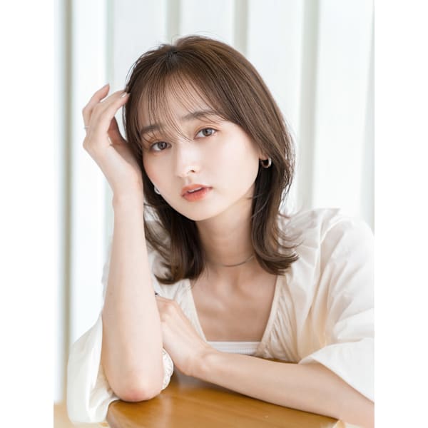 【人気No.1透明感ある美髪へ】カット+選べる艶カラー+COTAスパ[7分]￥9000～