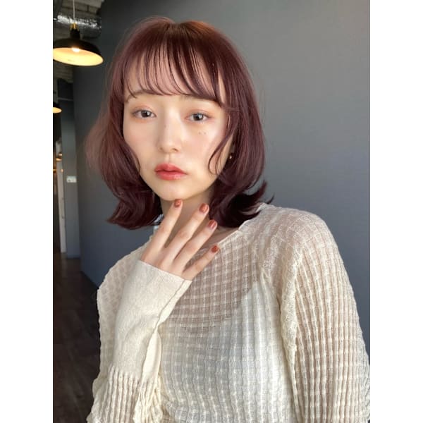 【人気No.1】 小顔カット+肌映えカラー+美補修TR 吉祥寺