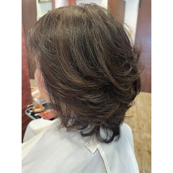 ハーブカラーカット(シャンプー、ブロー込み)(7500円~9000円)