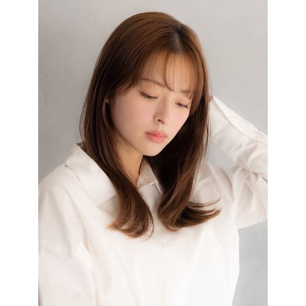 【おかえりクーポン】カットカラー+トリートメント¥8100 <土日祝+¥1100>