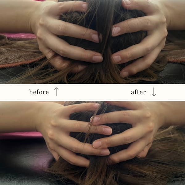 小顔リンパ＆ドライヘッドコース　新規様限定￥8500→￥7200