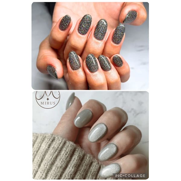 【平日限定☆】《HAND》マグネットワンカラーorフラッシュネイル/75分