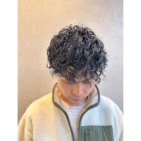 学割メンズカット+パーマ
