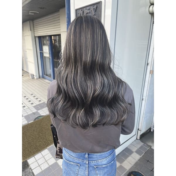 【立体感デザイン◎】カット×ハイライトorバレイヤージュ×2stepTR ￥11,500