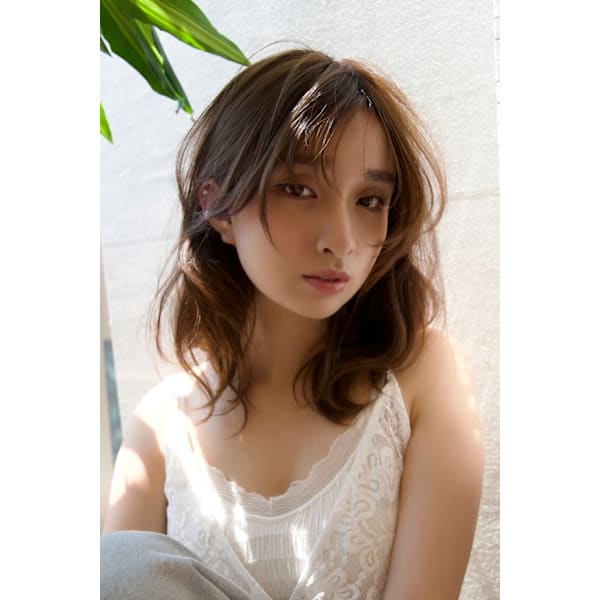 美髪カラー+デザインカット￥7,700