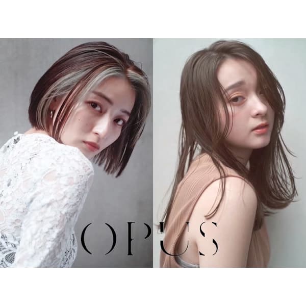 【OPEN記念】小顔カット+フルカラー+3stepトリートメント ¥6980