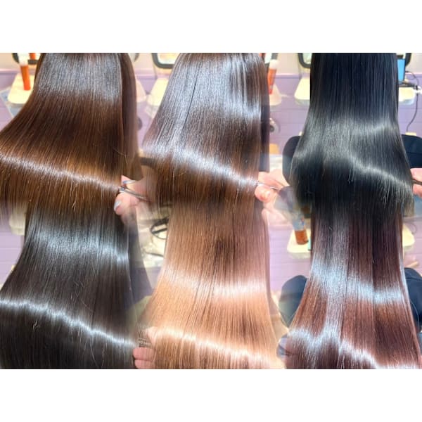 ☆人気当店No.1☆カット+全体カラー+トリートメント¥8,800