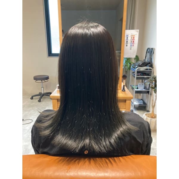 カット＋フルカラー＋髪質改善トリートメント￥14400