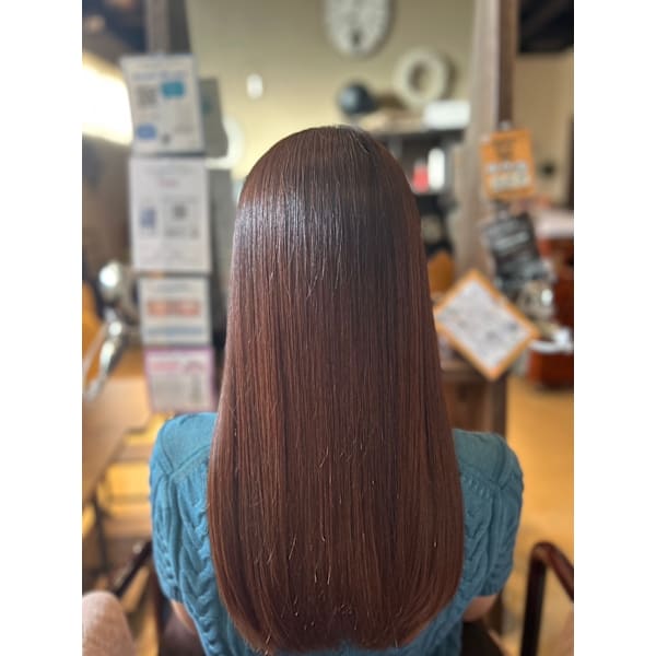 髪質改善ストレート¥27,500(初回限定¥22,000)