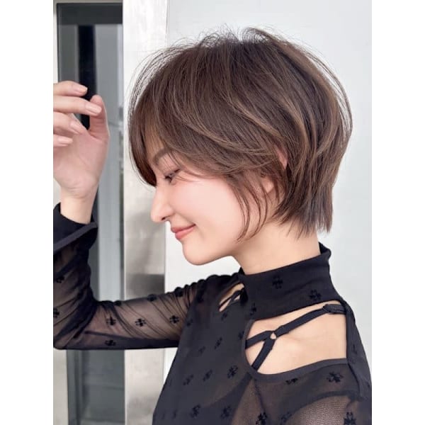 カット+選べる髪質改善クイックトリートメント (韓国ショート/ショートボブ)