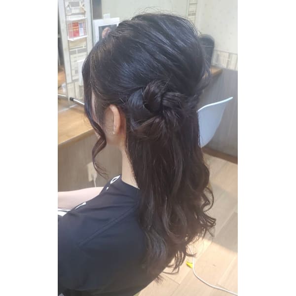 ナチュラルヘアセット 注意:18:00以降は来店順になっております。ご注意下さい。