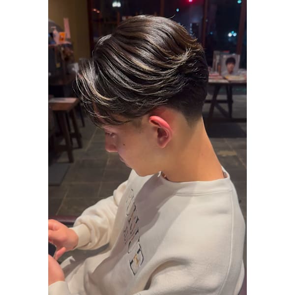 【時短セット！河端限定】メンズカット＋ニュアンスorフェザーパーマ￥15,000