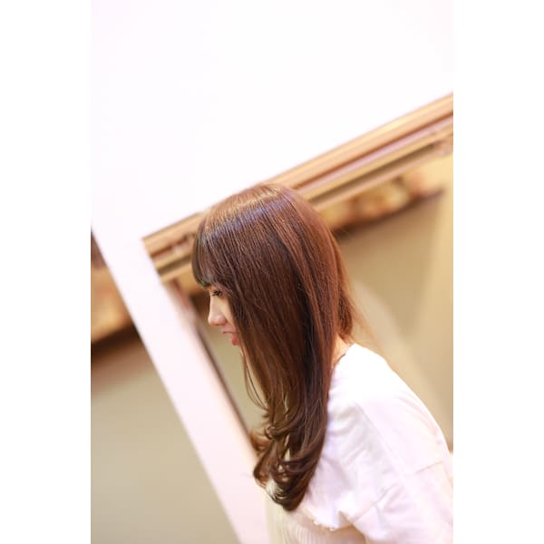 【平日】オーガニックカラー(リタッチ)+レディースカット+ラカスタオゾン