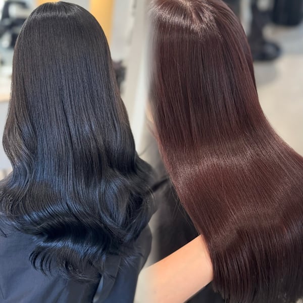 マイクロバブル+髪質改善カラー+保湿TR付き