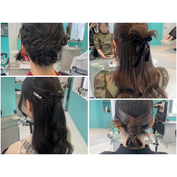 【結婚式／パーティ／推しかつアレンジしたい方へ】ヘアアレンジ￥5,000