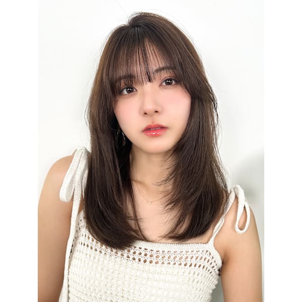 【La fith】ショコラブラウン×大人ガーリースタイル