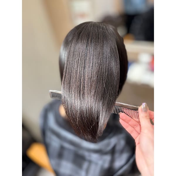 [メンズメニュー]メンズカット＋縮毛矯正＋高濃度トリートメント