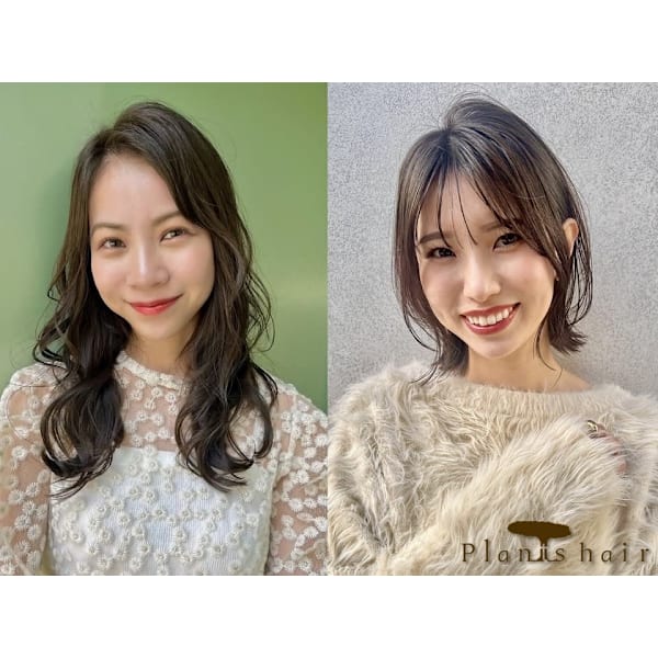 【11月新規限定】平日11時〜17時 カラー+2stepトリートメント+ナノバブル付き