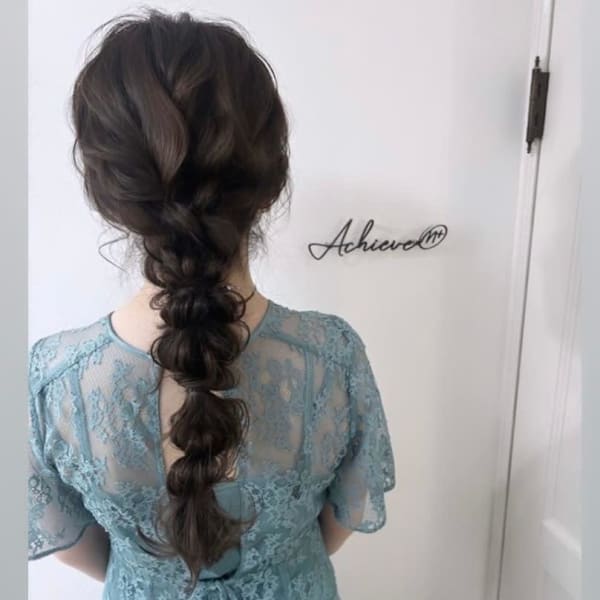 【10時以降】ヘアセット￥2,600