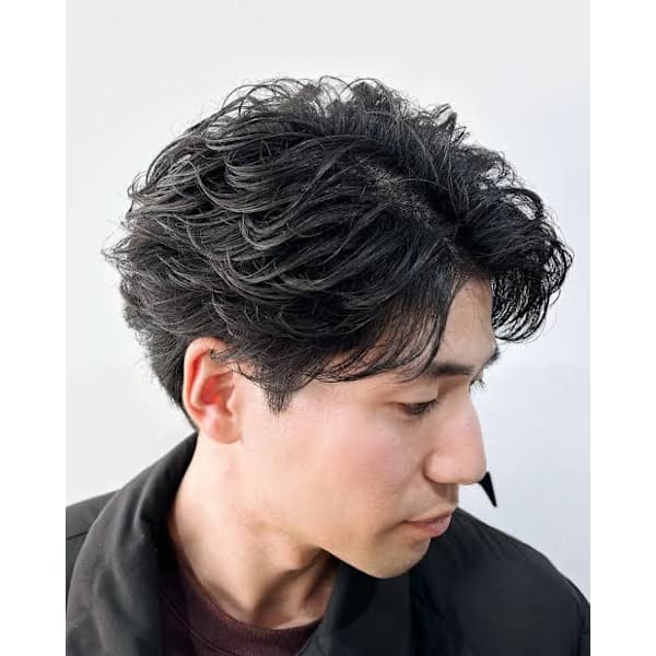 【初回限定クーポン】メンズトレンドパーマ+カット