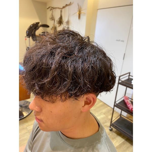 お得♪カット+パーマ¥10000舞鶴美容室/波巻きパーマ/ツイスパ