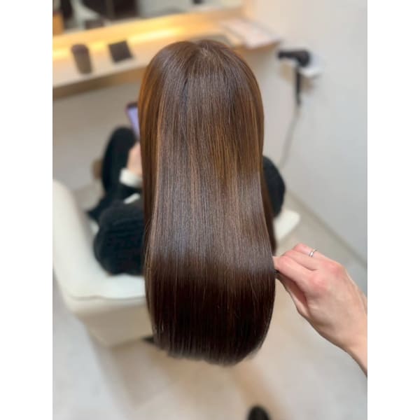 【艶髪になるなら】縮毛矯正＋バイカルテトリートメント