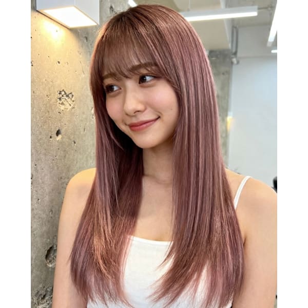 カット＋フルカラー＋髪質改善TR￥8,900 [新宿/新宿駅]