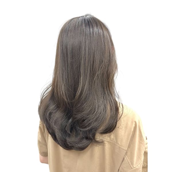 《髪質改善》高濃度水素ミネコラTR+高濃度炭酸スパ+《特許取得の髪質改善》カラー