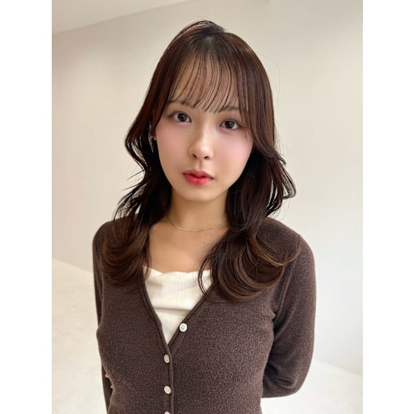 似合わせカット+艶カラー+生コラーゲンTr