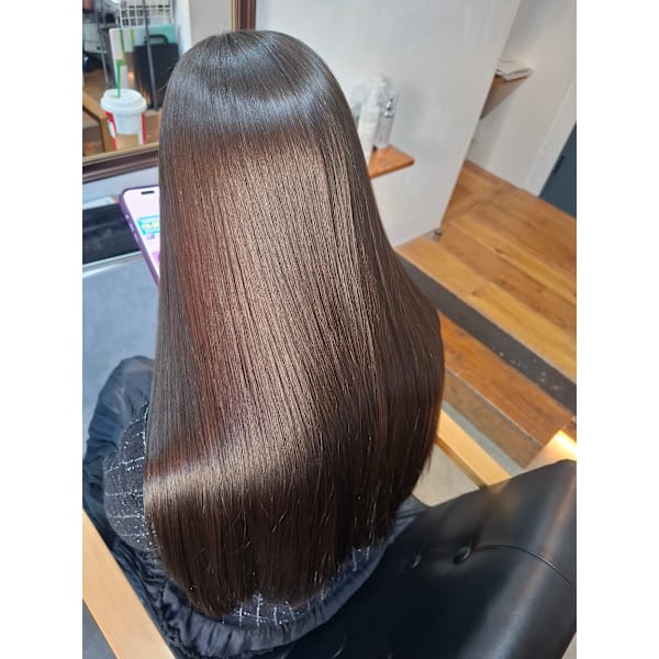 【御新規】高濃度トステア艶髪透明感フルカラー【マーブナノバブル付き】￥9,900→