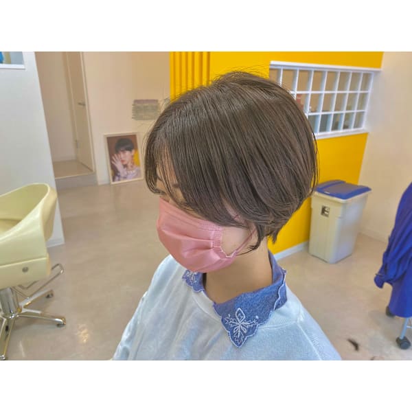 【ご新規様限定！】「THROW」カラー（リタッチ３cm以内）＋カット　¥7,000～