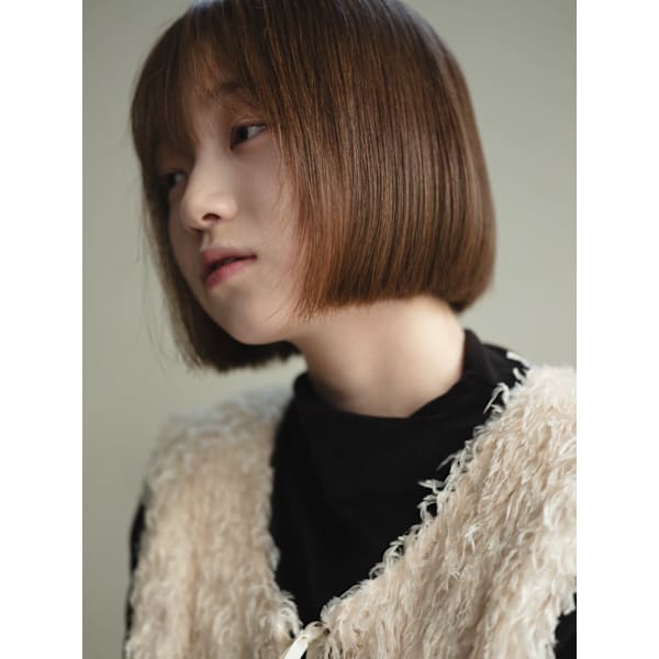 【ご新規様/藤原指名限定】似合わせカット+カラー［レイヤーカット/ショート/ボブ］