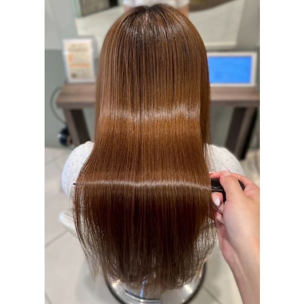 【最高品質♪】 カット＋髪質改善カラー＋トリートメント￥16500→￥11550