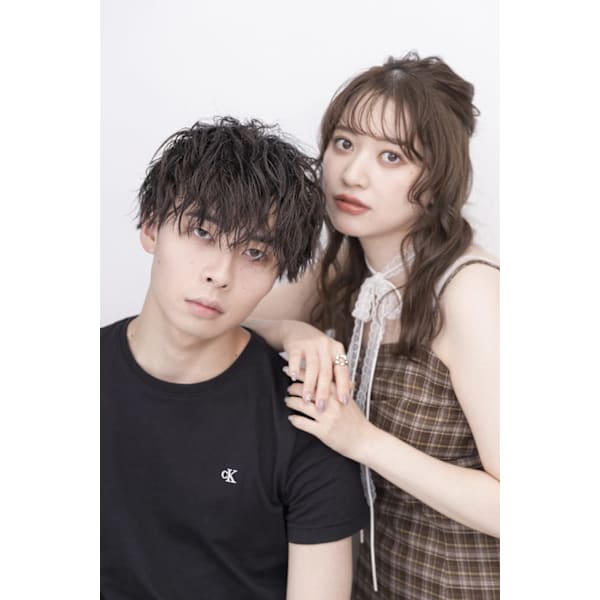 【楽天口コミ投稿限定】カット+カラー+超音波トリートメント¥7700→¥5500