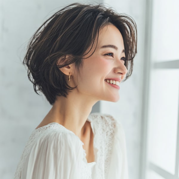 【白髪染め×艶】カット＋カラー＋水素髪質改善 18700円→15000円《30-40代》