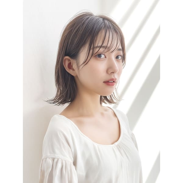 【ようこそ富沢へ♪】カット＋トレンドカラー+Ａujuaトリートメント