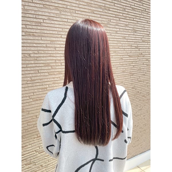 新規【初めての方におすすめ】カット＋ゼロストレスカラー＋無害化システム