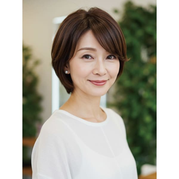 【エイジングケア】カット＋白髪染め全体＋髪と頭皮のWケアトリートメント＋ホームケアセット付き