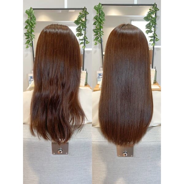 カット+髪質改善ストレート+髪質改善トリートメント