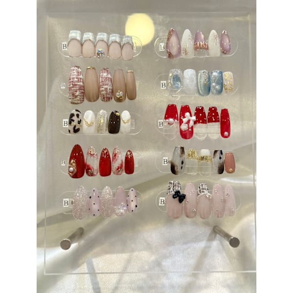 【他店オフ＆アート込】ソフトジェル定額 選べるアートBコース ￥7700