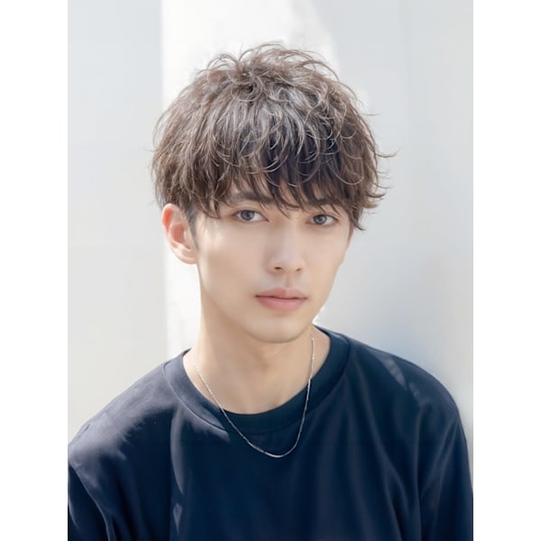 【メンズ限定】カット＋ニュアンスパーマ、デザインパーマ￥6,980