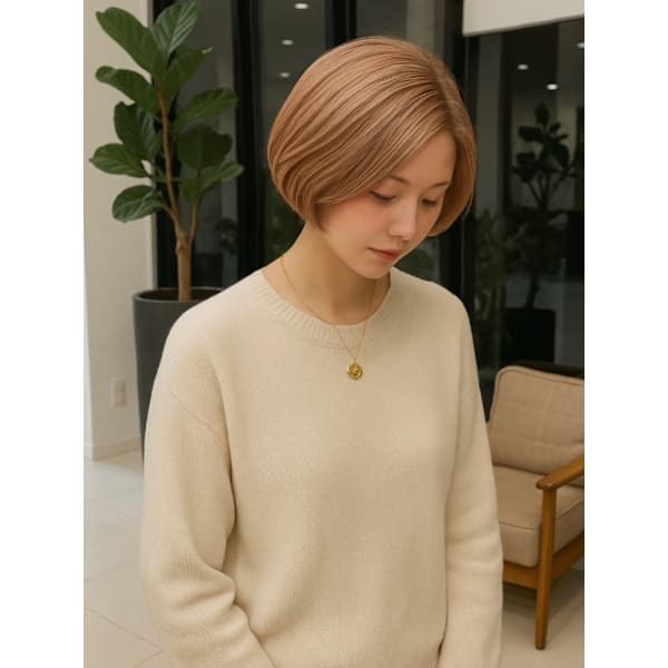 ブロンド／ベージュカラー＋１stepトリートメント　￥18590